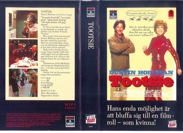 25021 TOOTSIE (VHS)